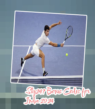 Sky247 tennis bet with Indian Rupee